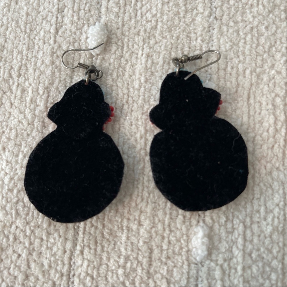 Colorful Beaded Earrings - Picture 3 of 5
